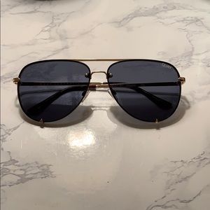 Quay High key Rimless Sunglasses